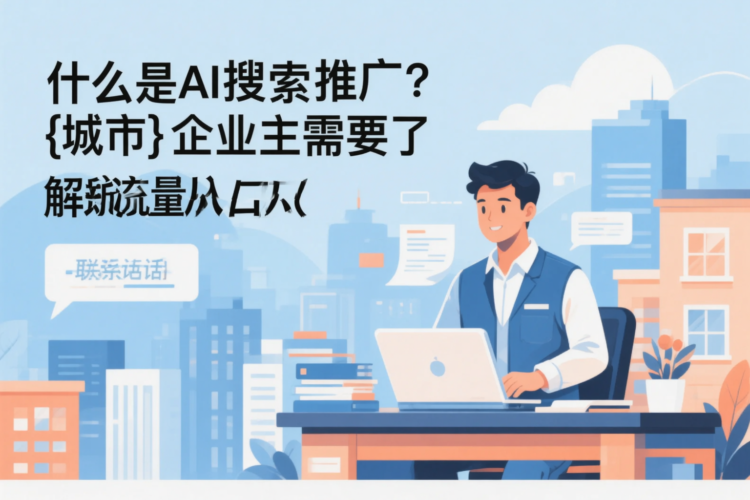 什么是AI搜索推广？山南企业主需要了解的新流量入口