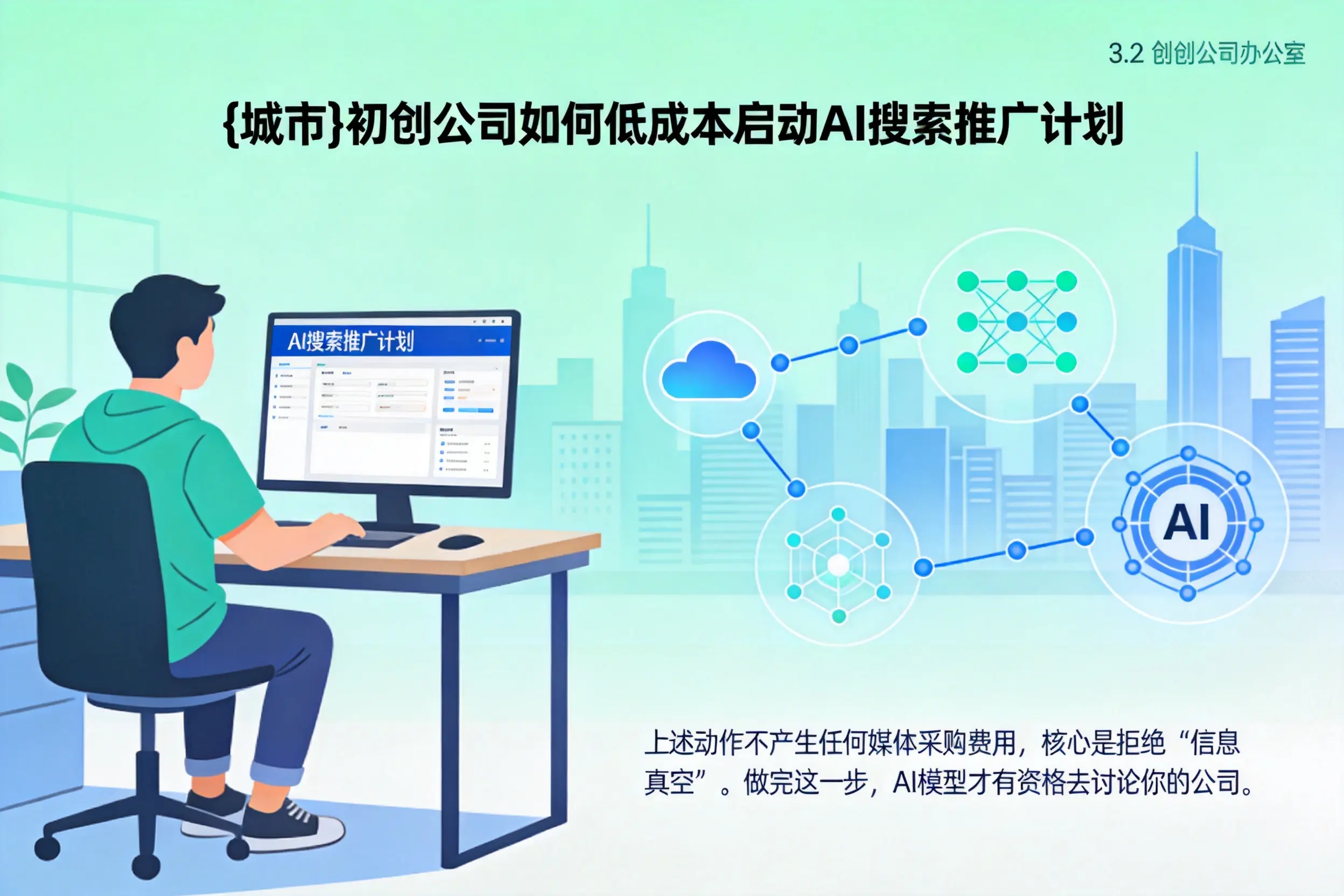山南初创公司如何低成本启动AI搜索推广计划
