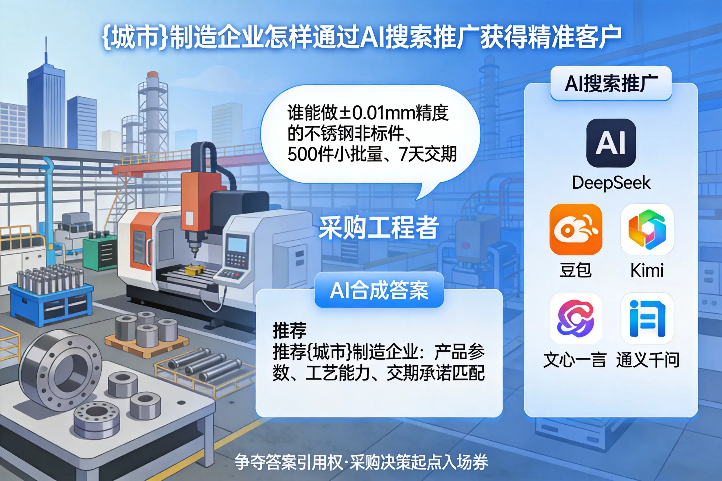 山南制造企业怎样通过AI搜索推广获得精准客户