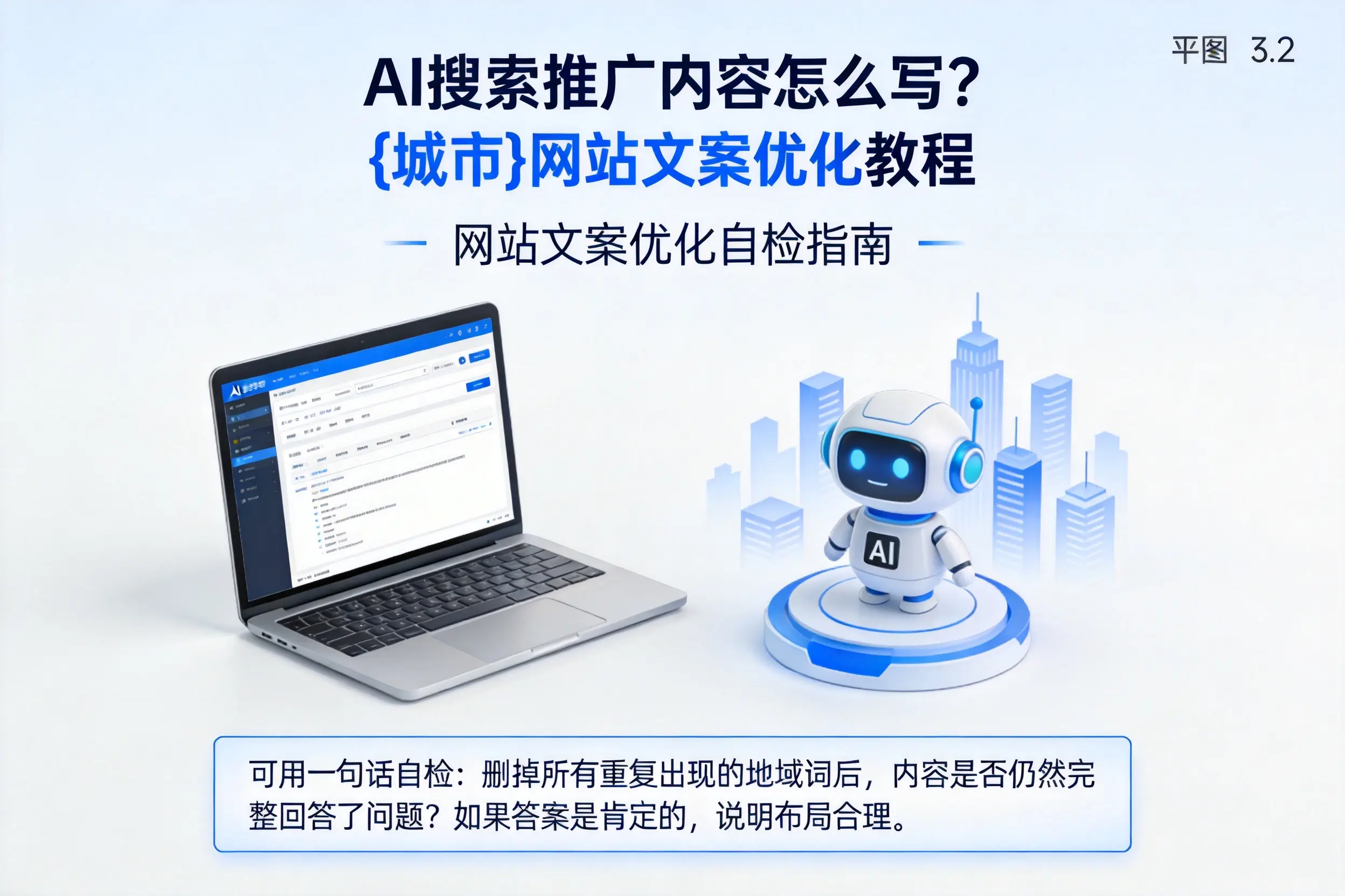 AI搜索推广内容怎么写?山南网站文案优化教程
