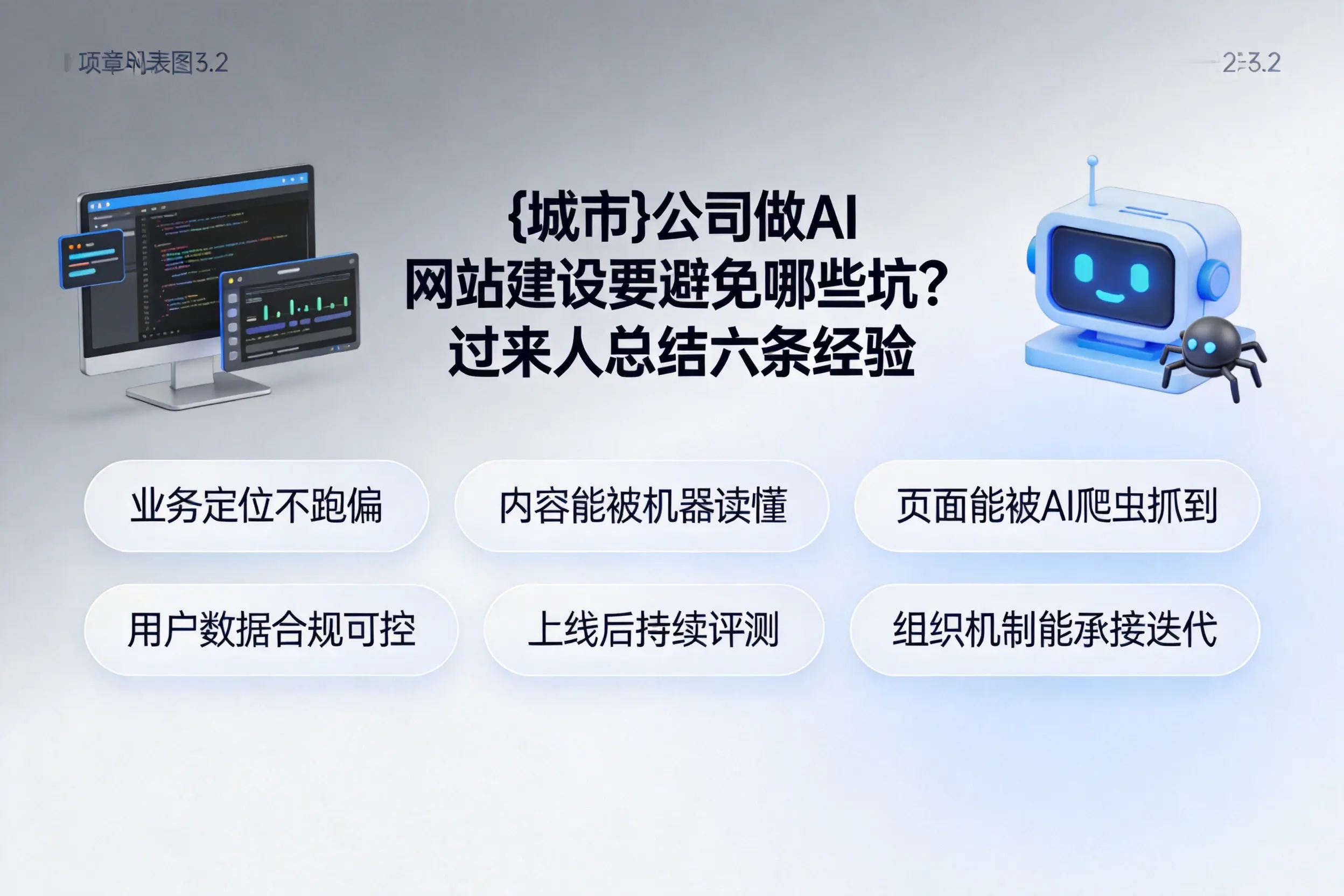 山南公司做AI网站建设要避免哪些坑?过来人总结六条经验