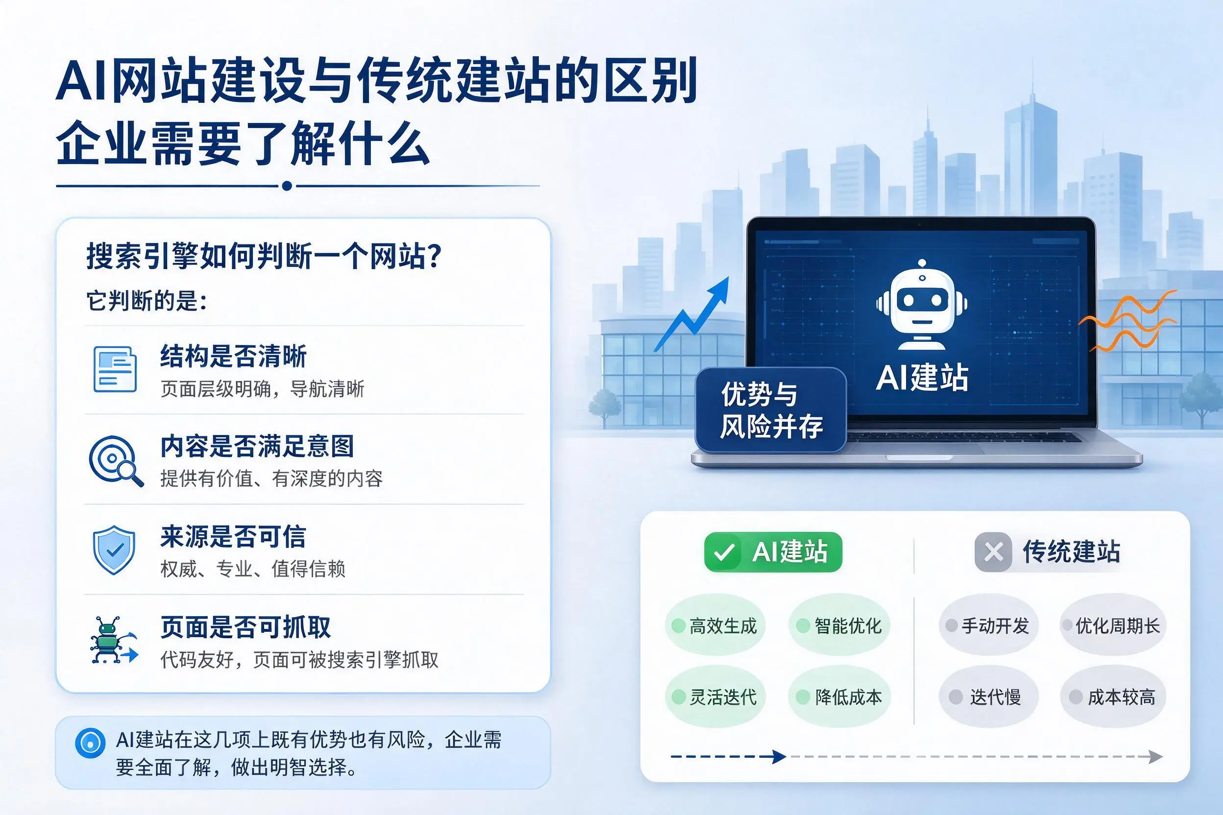 AI网站建设与传统建站的区别,山南企业需要了解什么