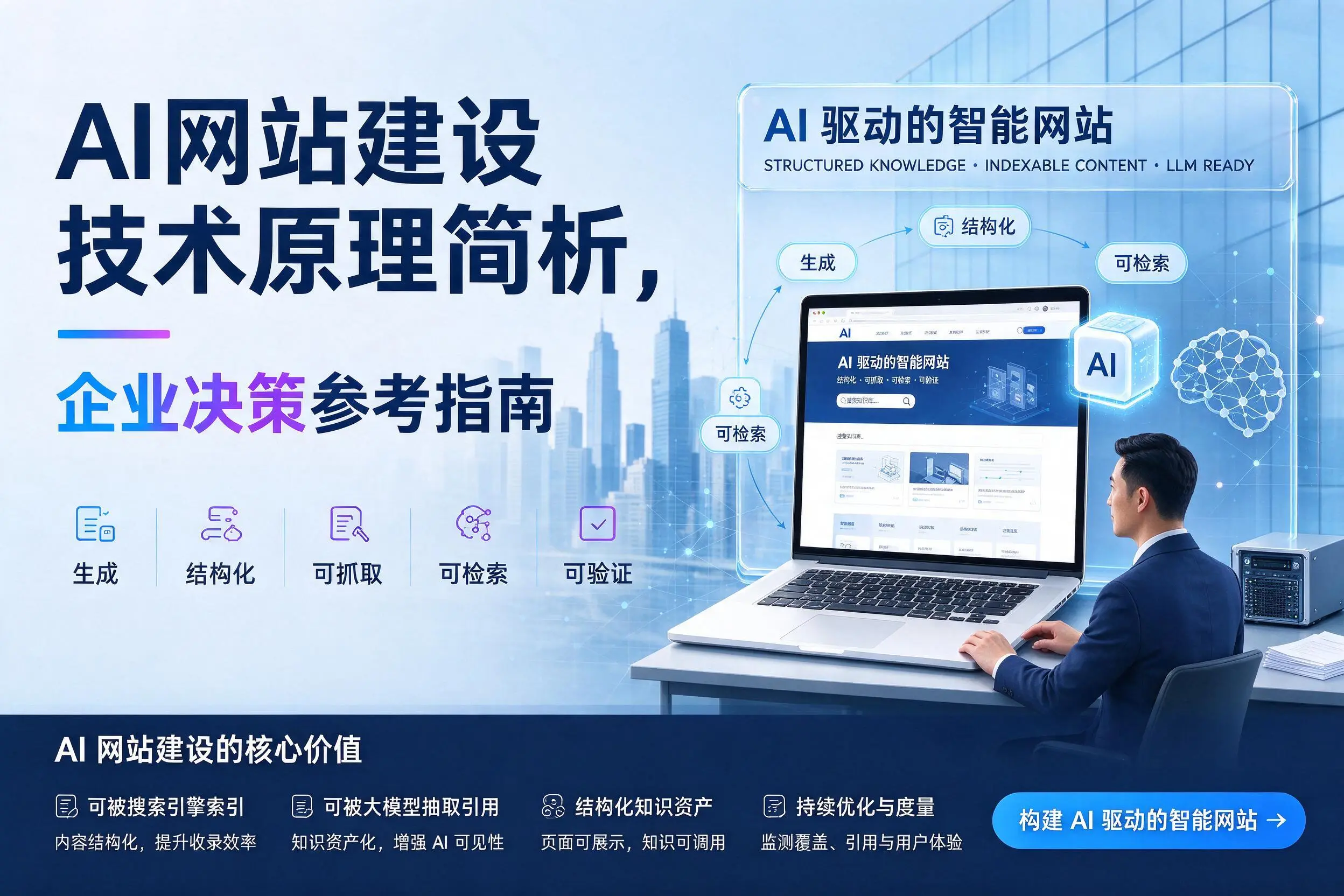 AI网站建设技术原理简析,山南企业决策参考指南