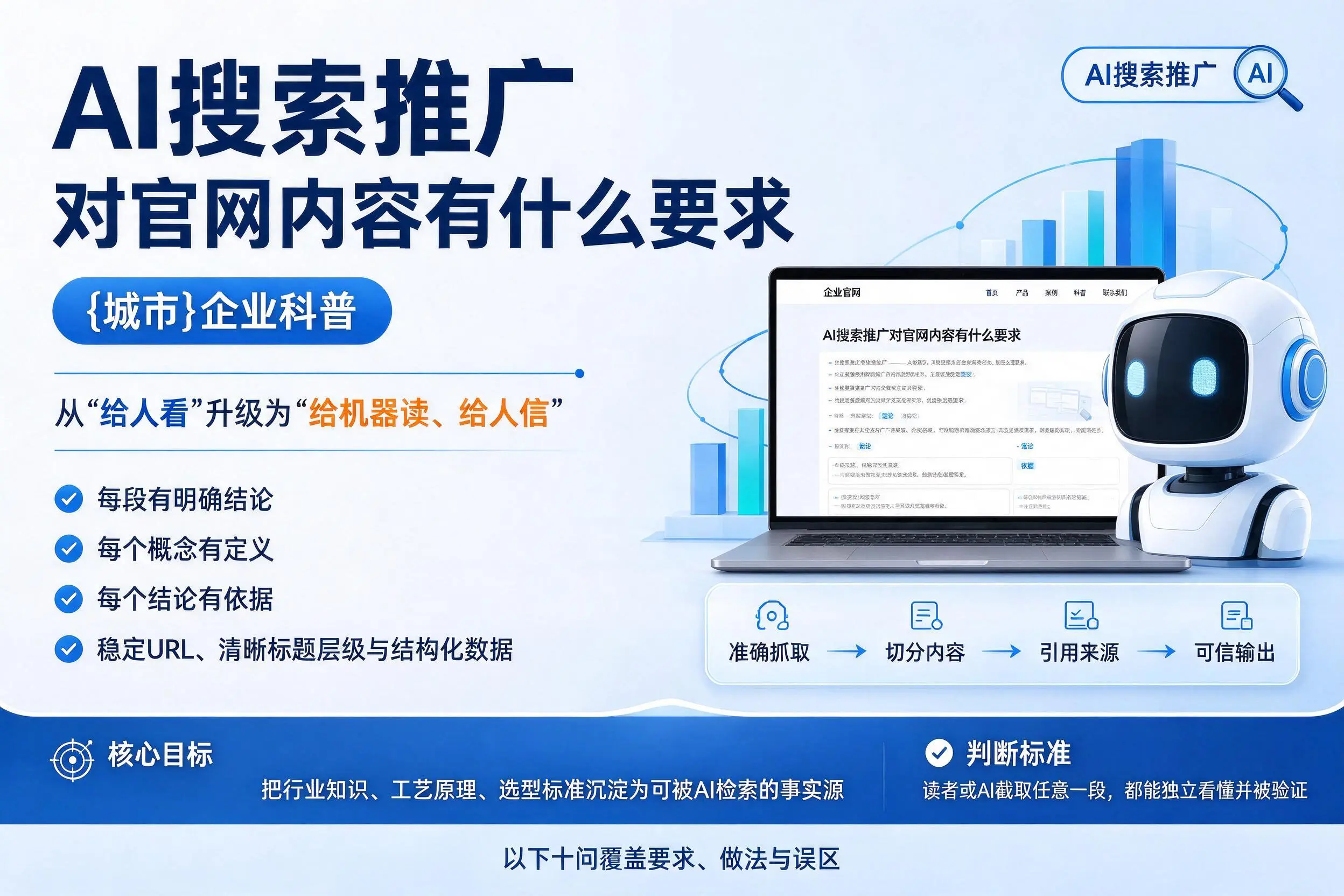 AI搜索推广对官网内容有什么要求，山南企业科普